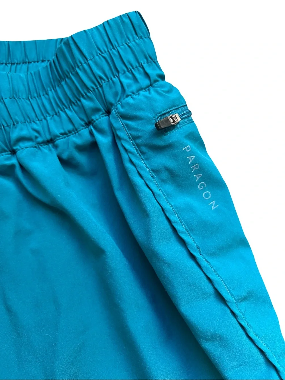 Paragon Blue/Green Women’s Running Shorts
